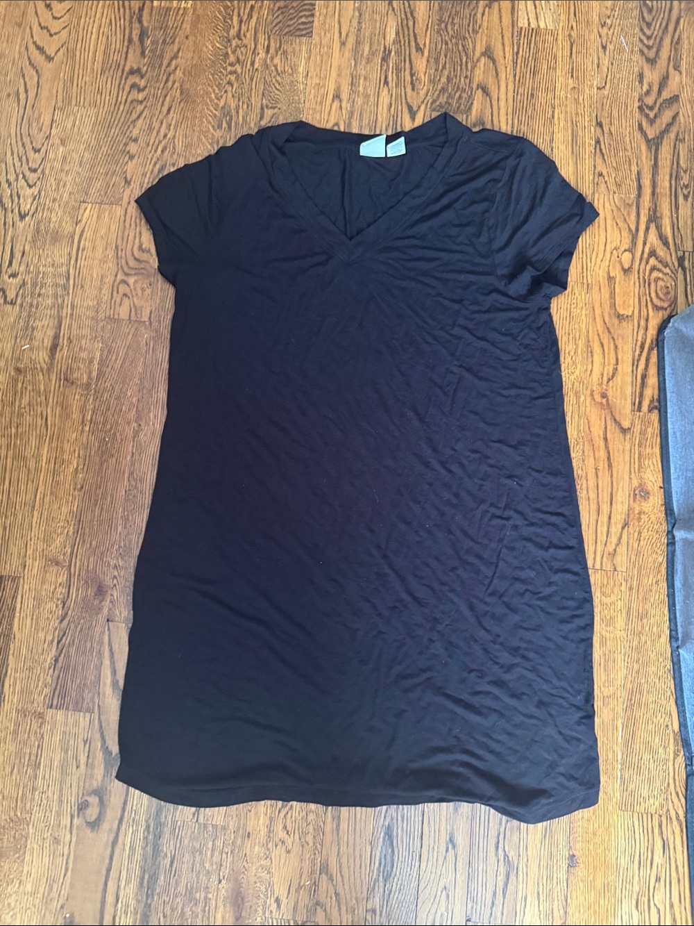 C&C California Black V‑Neck Mini Dress